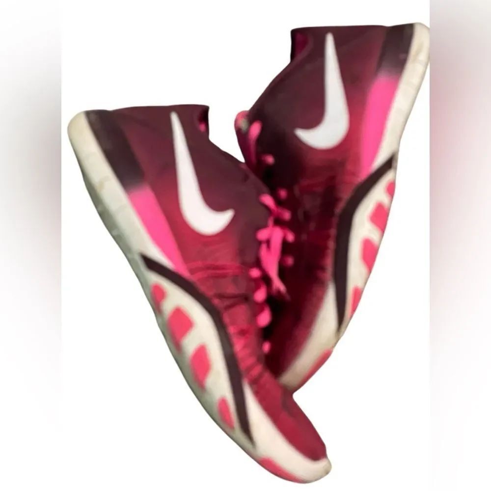 Nike Maroon and Pink Athletic Shoes Nike free size 9 excellent condition
